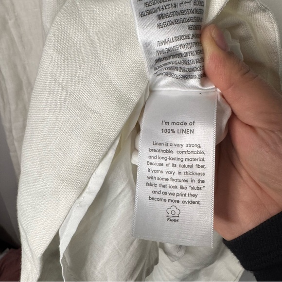 Farm Rio Coconut Tree Embroidered Maxi Dress NEW - Picture 6 of 11